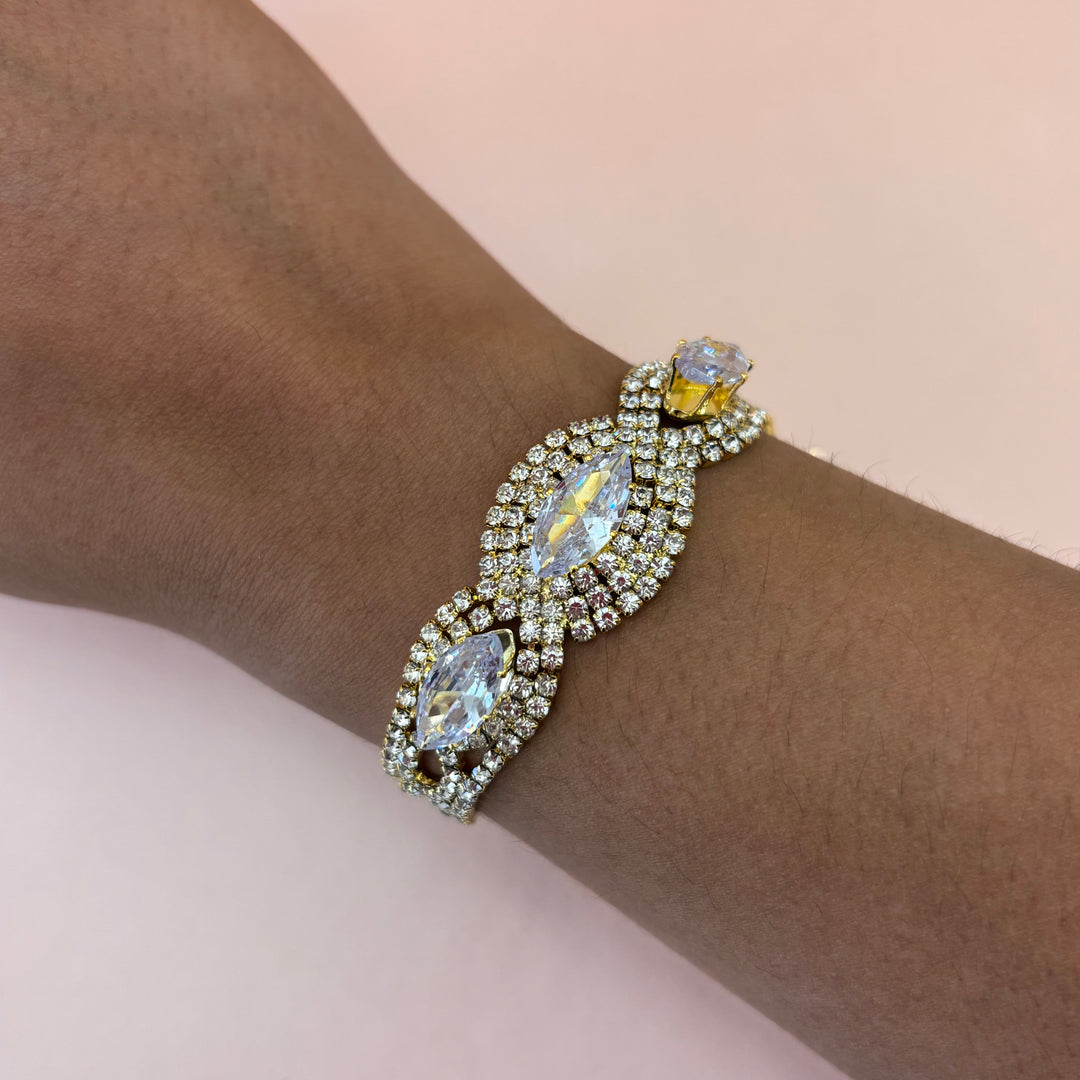Marquise bracelet