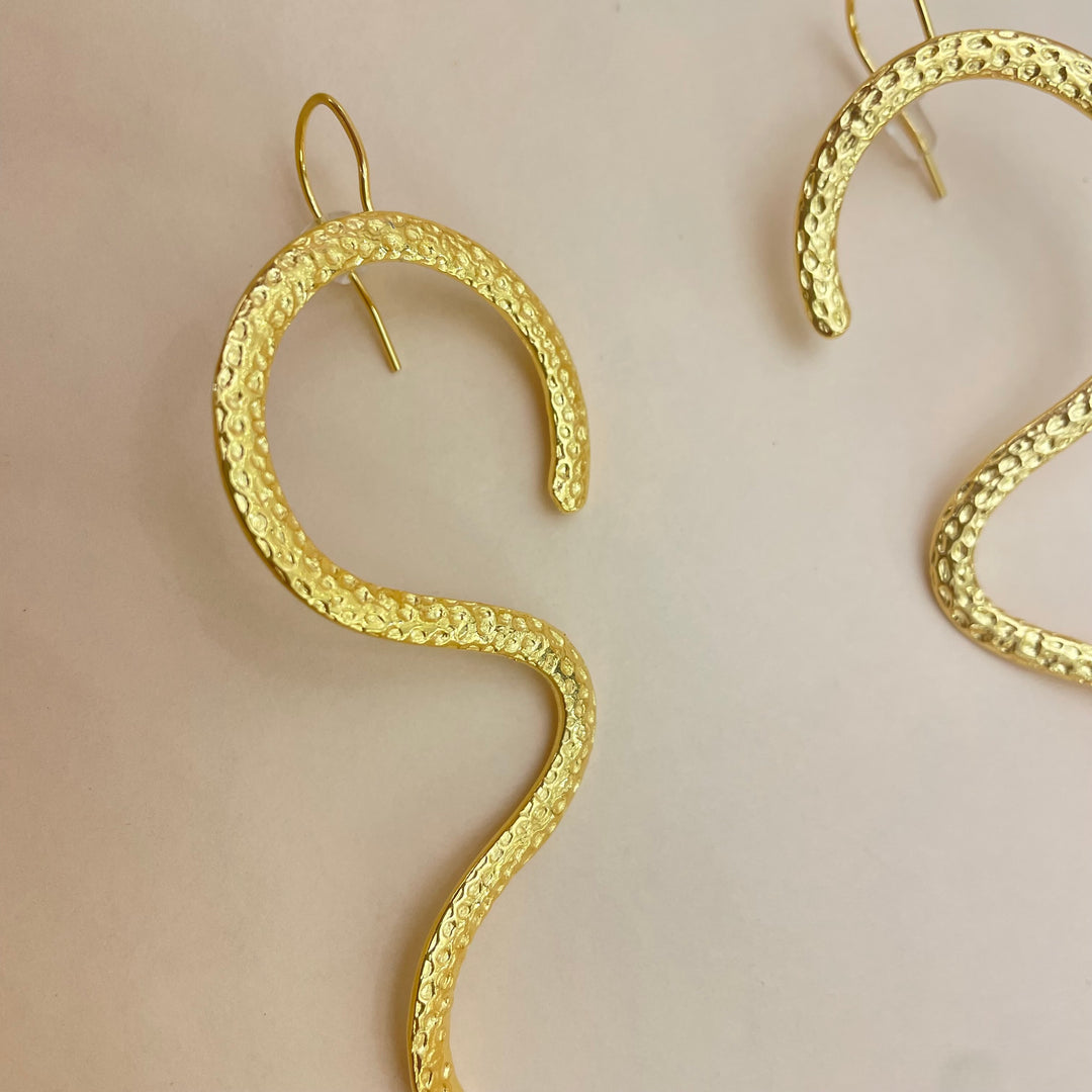Snake gold handmade  set