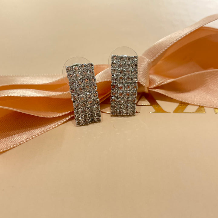 Rectangular earrings