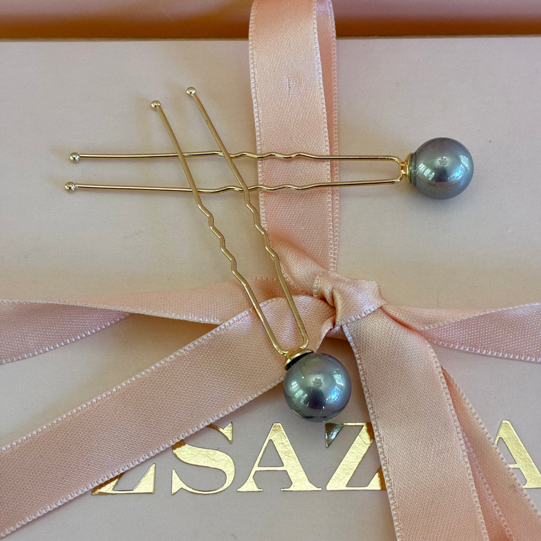 Pearl medium size hair pin