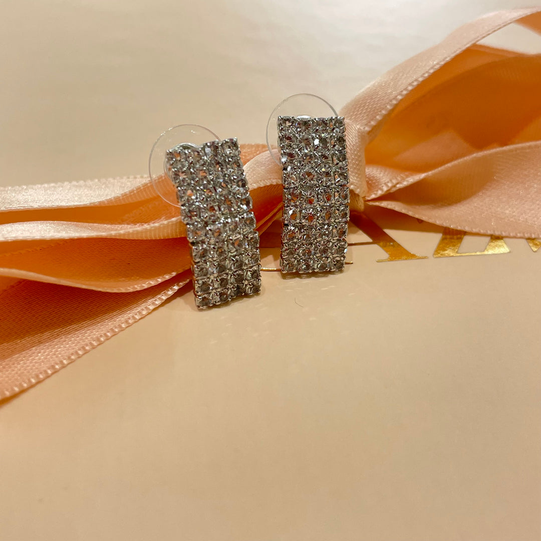 Rectangular earrings