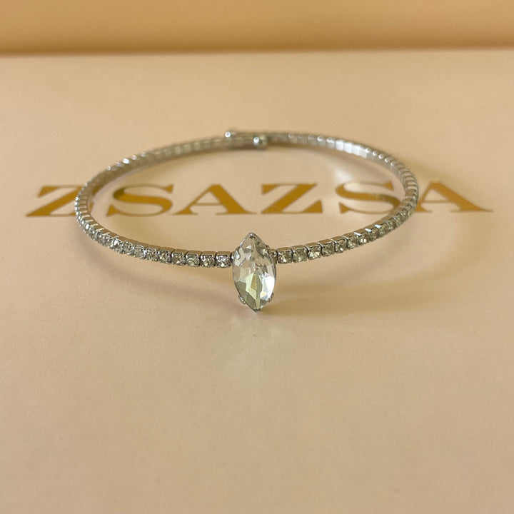Marquise bangle