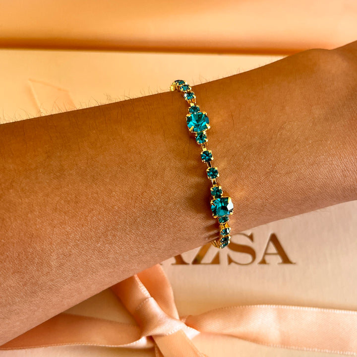 Verdemar preciosa crystals bracelet