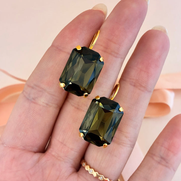 Bronze preciosa crystals hooks