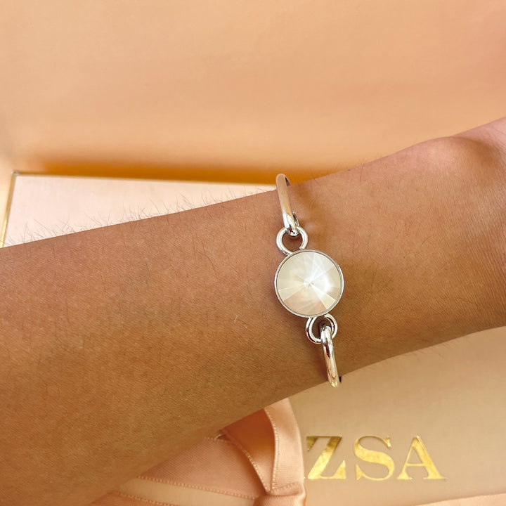 Nude Swarovski crystals set