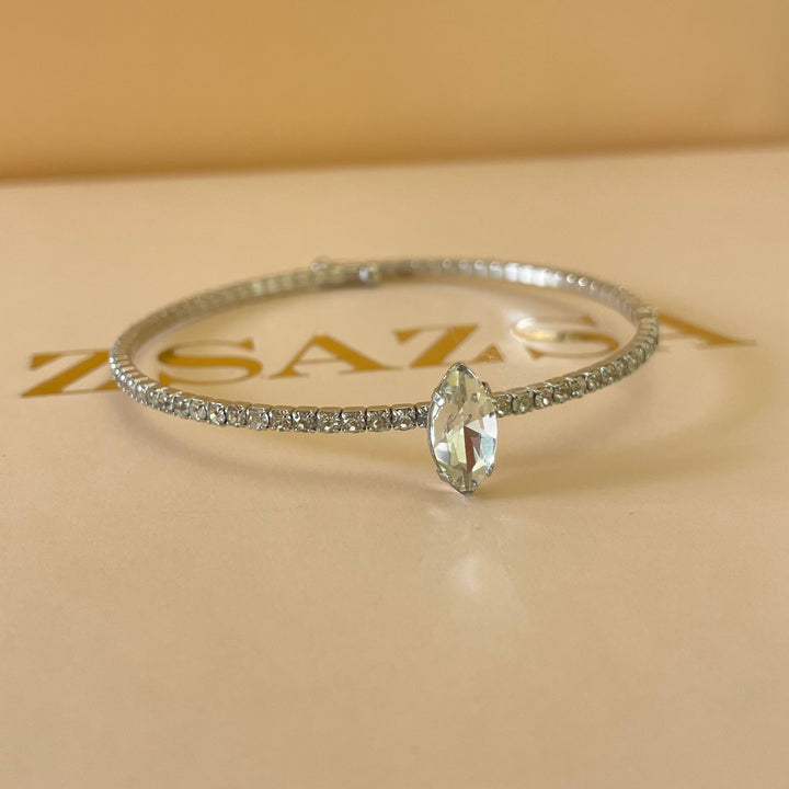 Marquise bangle