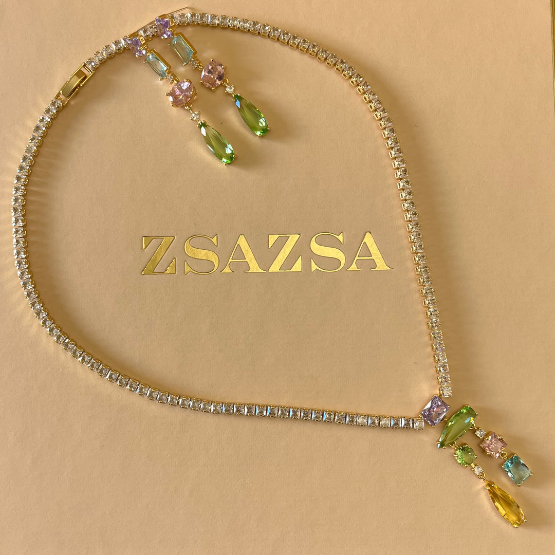 Multicolour zircone set