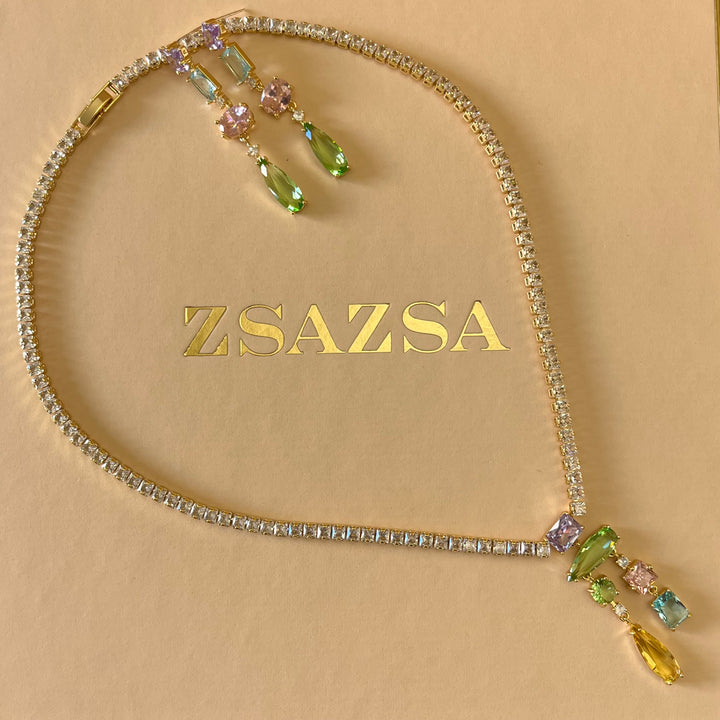 Multicolour zircone set