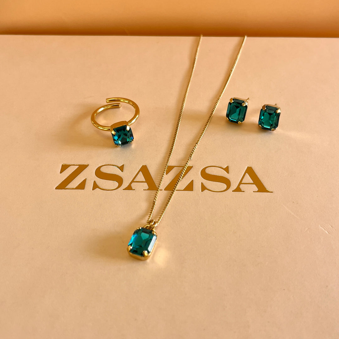 Verdemar Swarovski crystals set