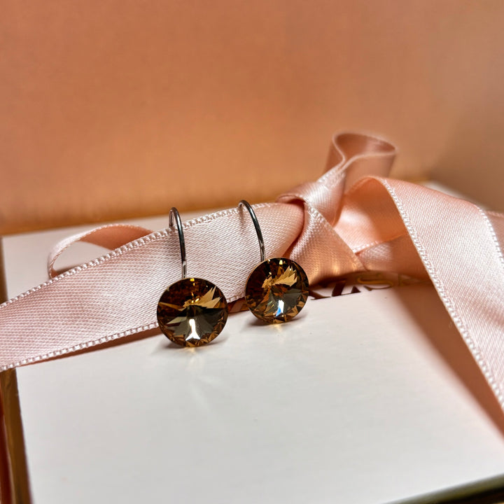 Basic bronze rhinestone hooks