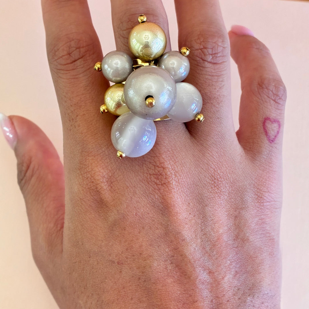 Bronze resin stainless steel set