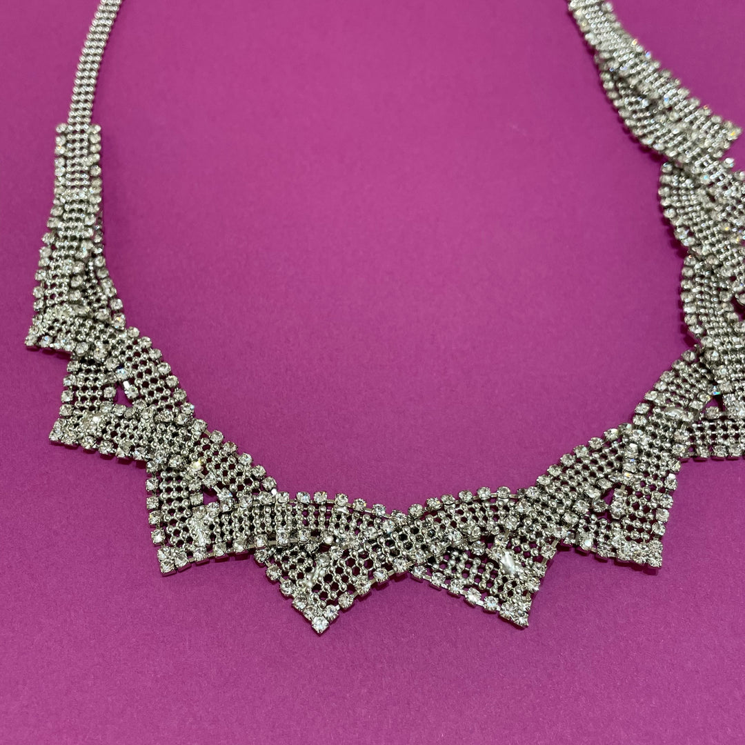 Rhinestone necklace