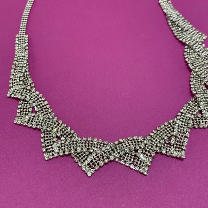 Rhinestone necklace