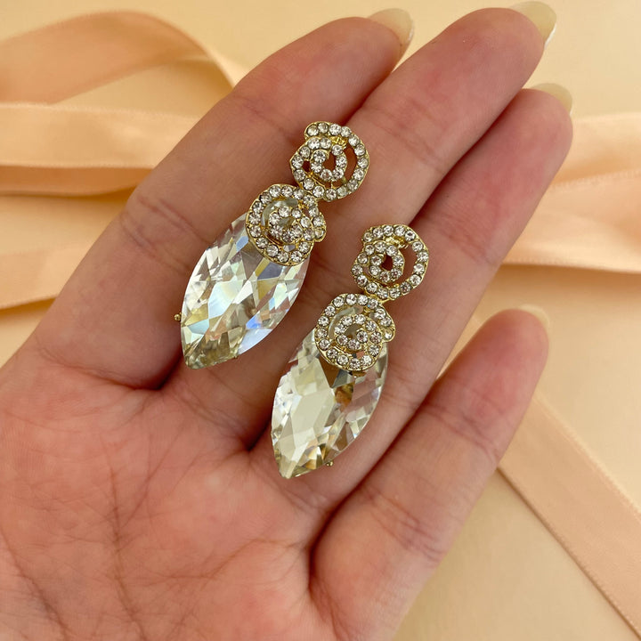 Marquise earrings