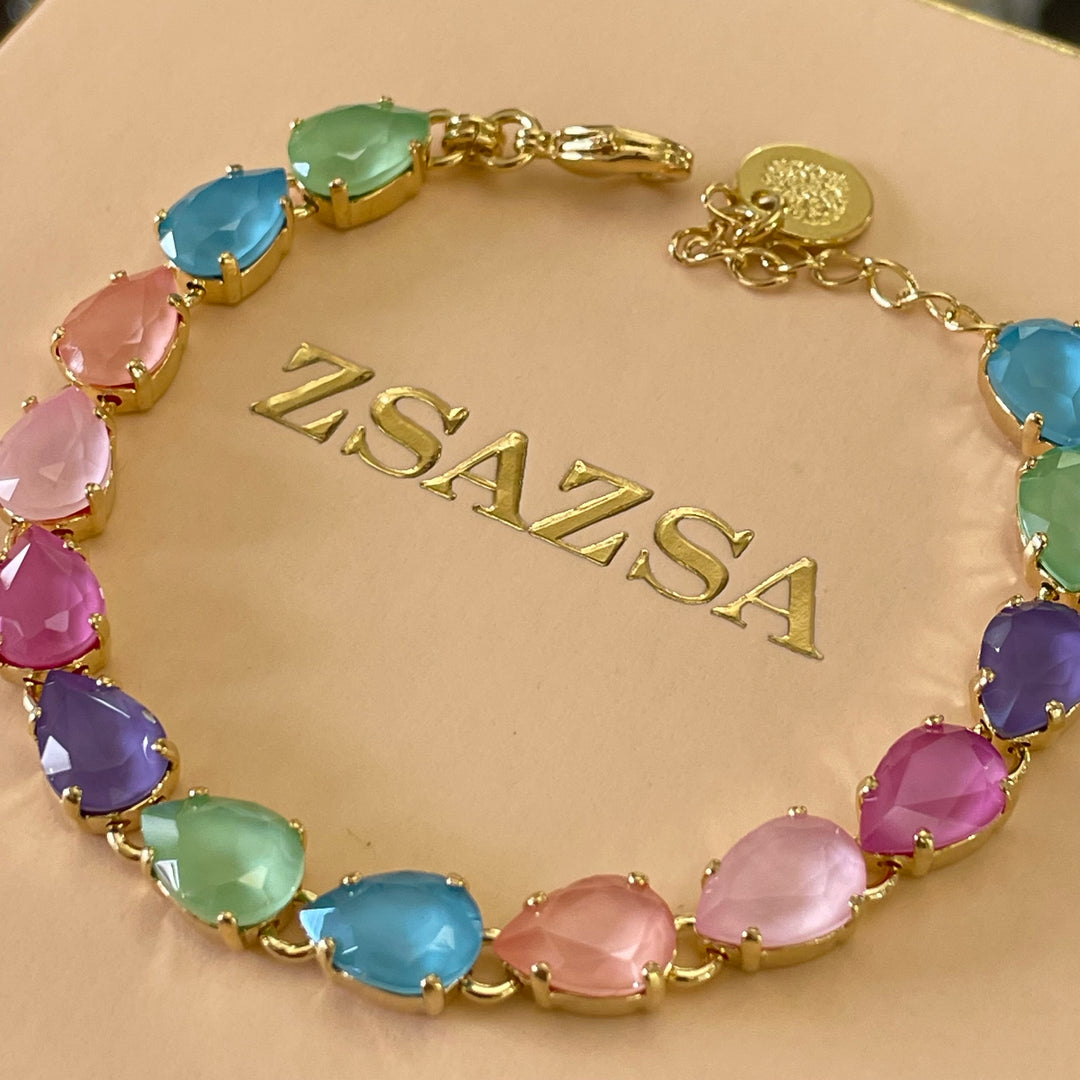 Multicolour Swarovski crystals Set