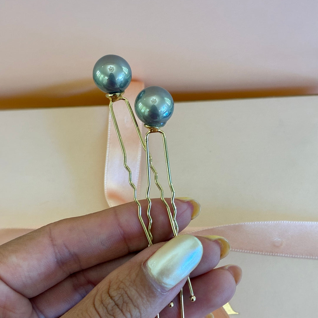 Pearl medium size hair pin