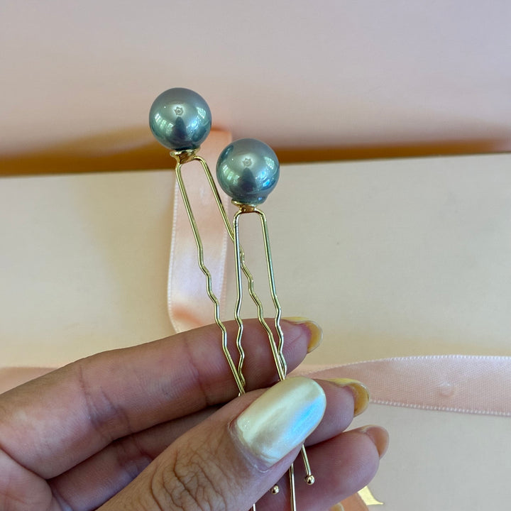 Pearl medium size hair pin