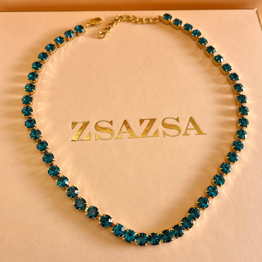 Verdemar preciosa crystals necklace