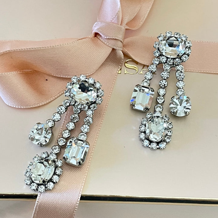 Swarovski crystal earrings