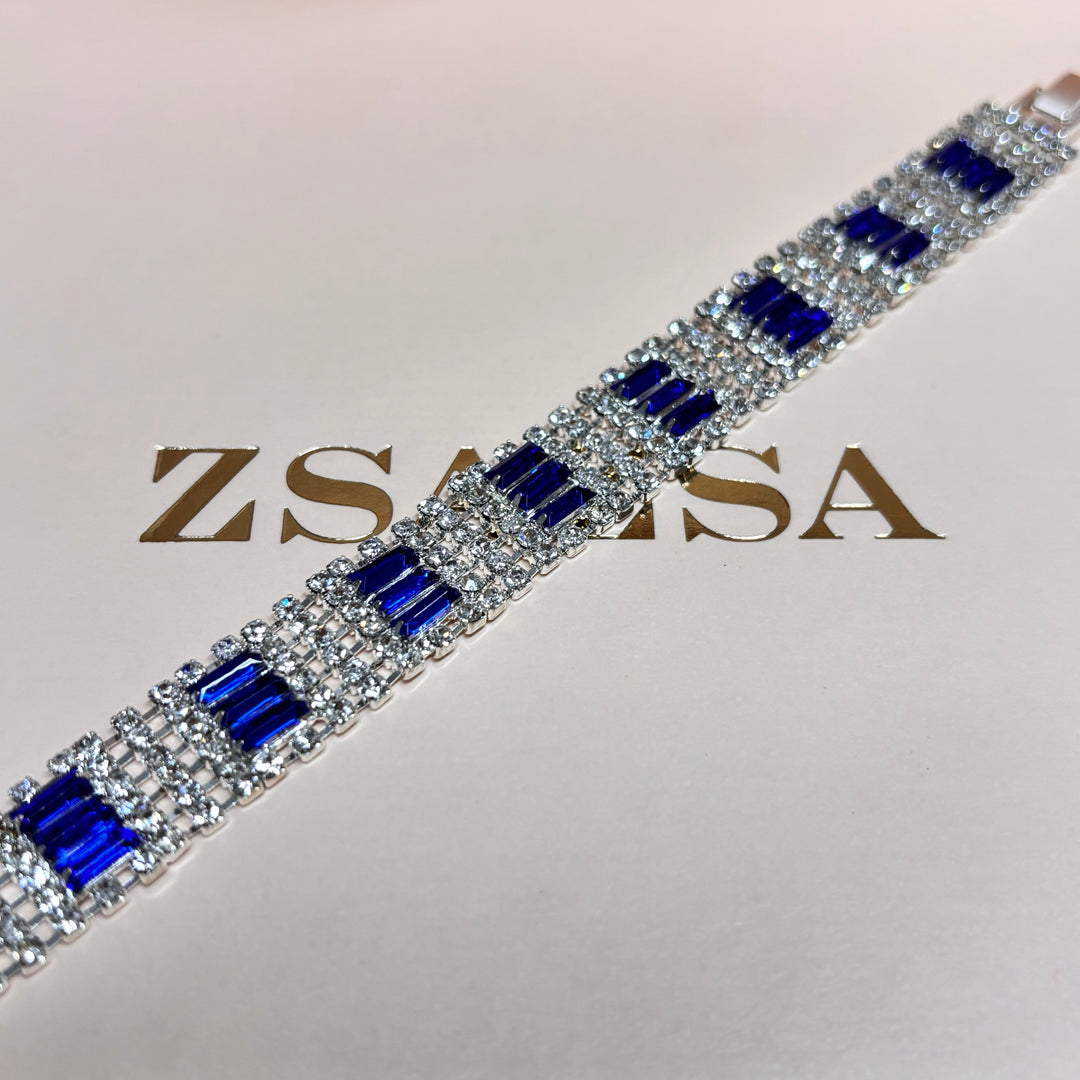 Royal blue bracelet