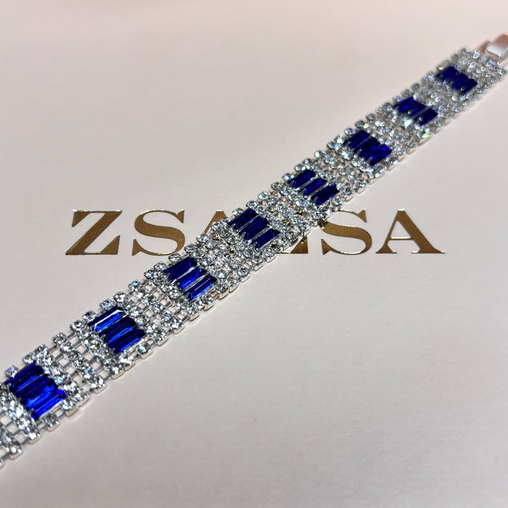 Royal blue bracelet