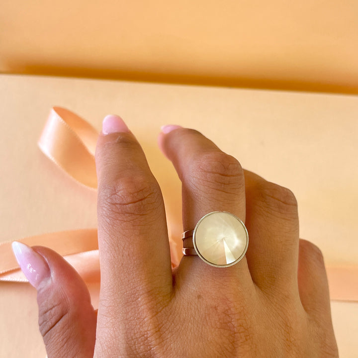 Nude Swarovski crystals set