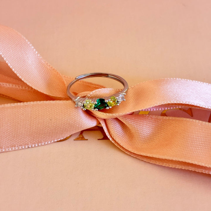 Green Trilogy Sterling silver set