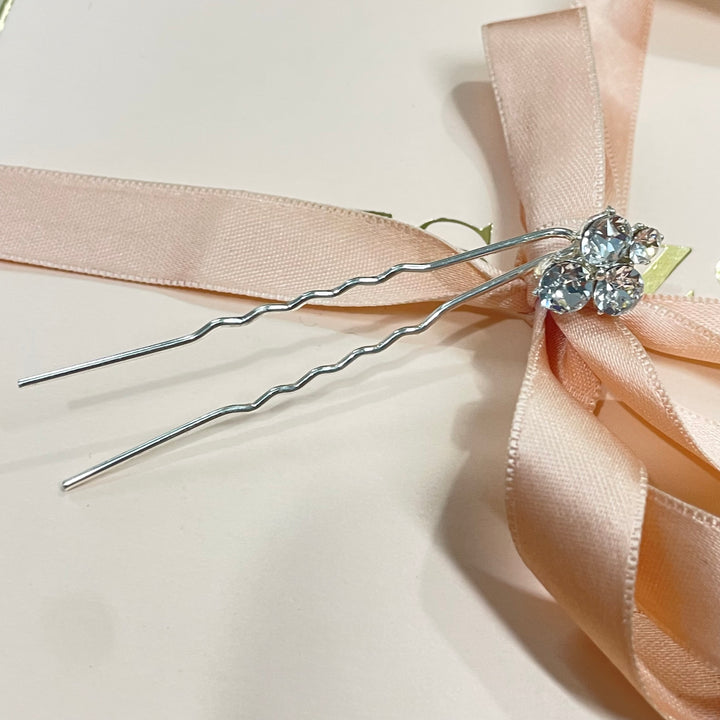 4 stone Swarovski pin