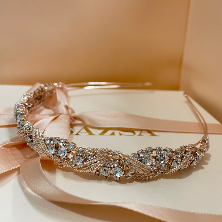Rose gold Intricate headband