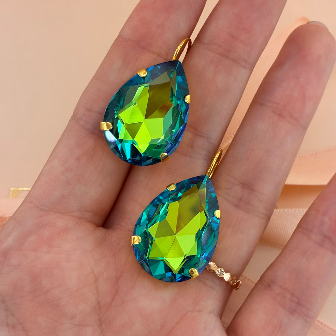 Handmade watermelon teardrop set