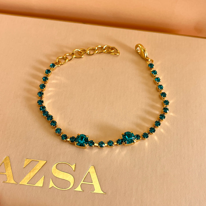 Verdemar preciosa crystals bracelet
