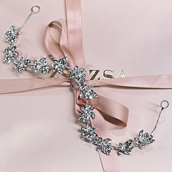 Cluster butterfly flexible headpiece