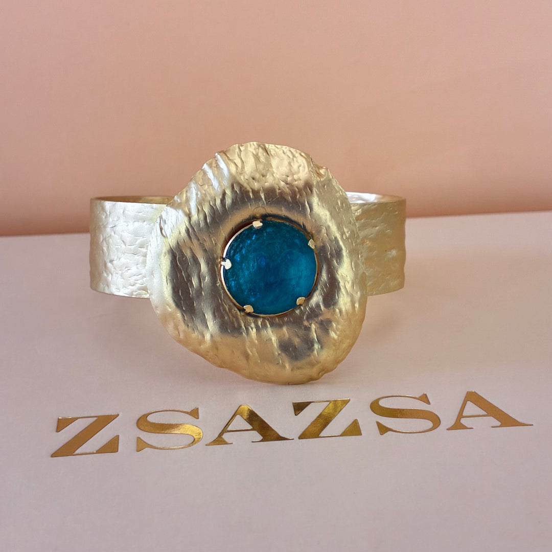 Handmade verdemar gold plated set