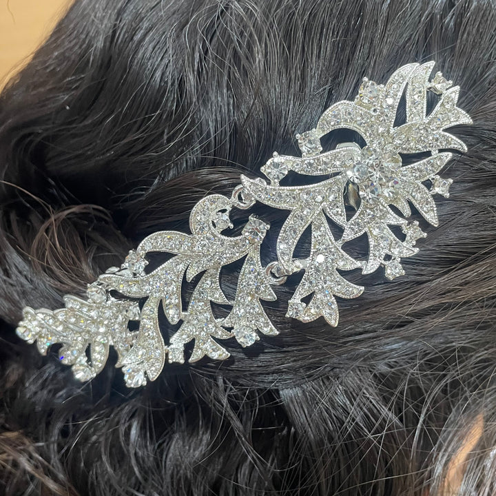 Side comb gold or silver