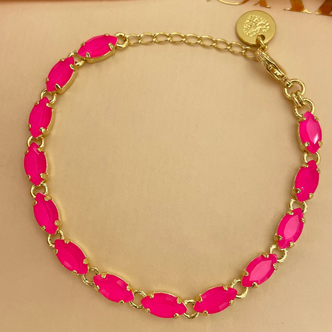 Neon fuchsia summer set