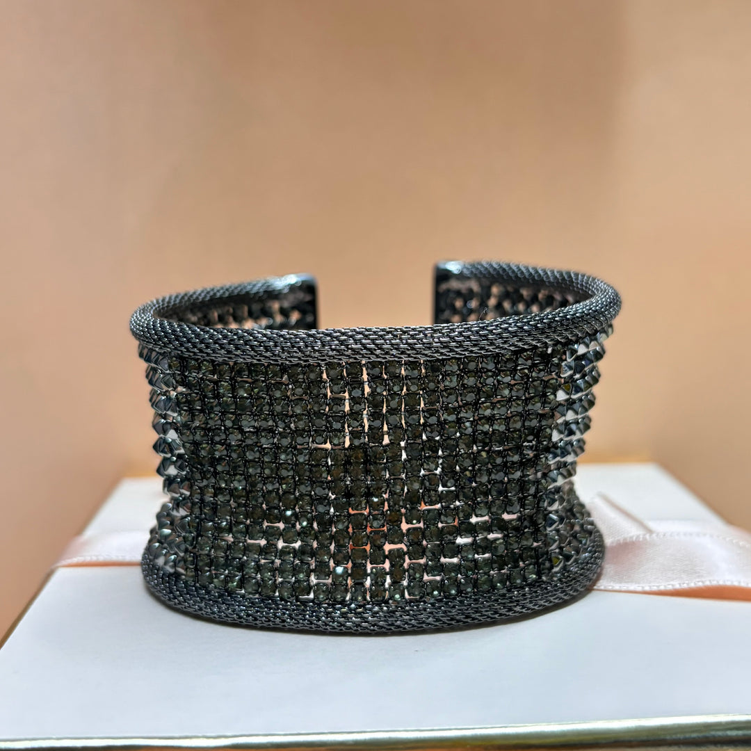 Statement grey bangle