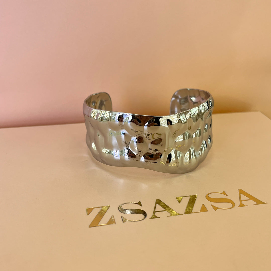 Silver bangle
