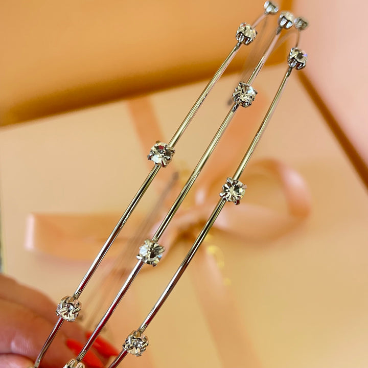 Simple 3 row headband