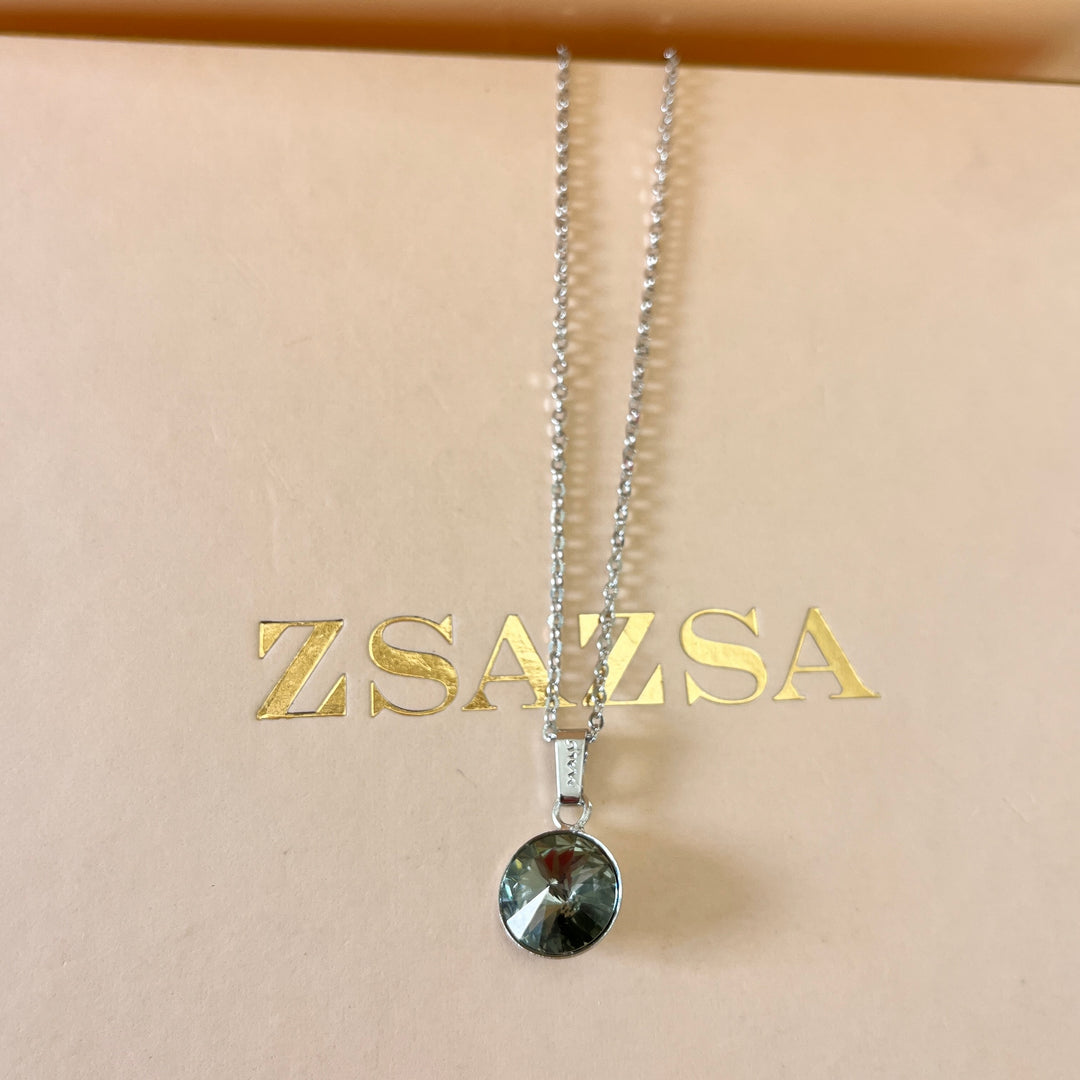 Grey Swarovski crystals set