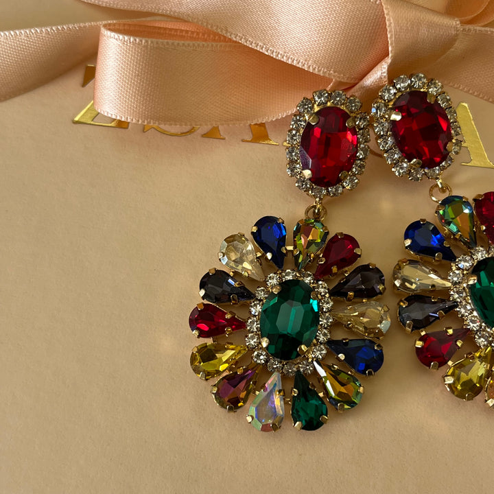 Multicolour earrings