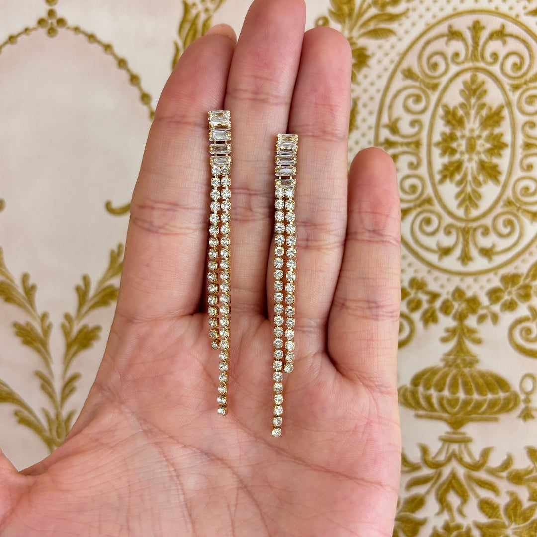 Baguette rhinestone set