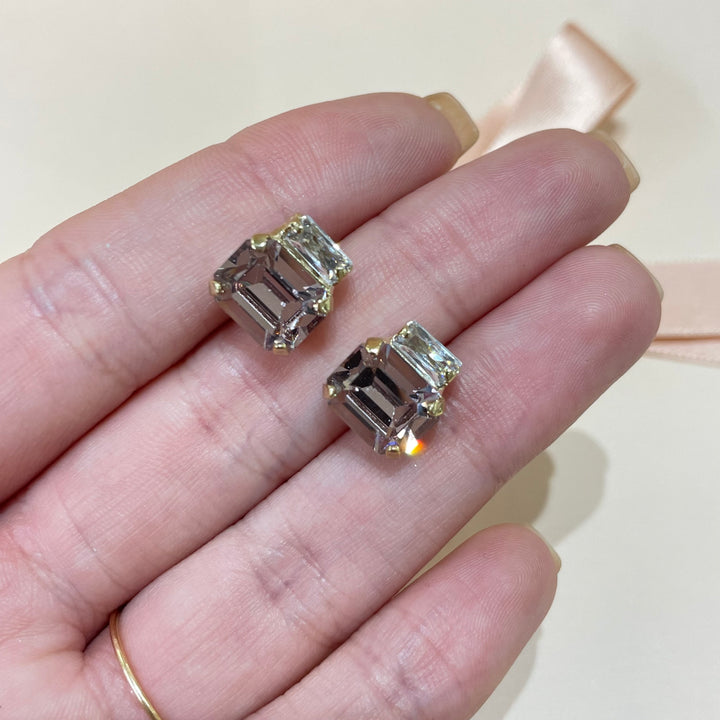 Classic mauve purple Swarovski Crystals set