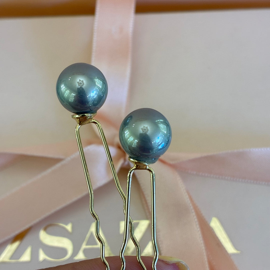 Pearl medium size hair pin