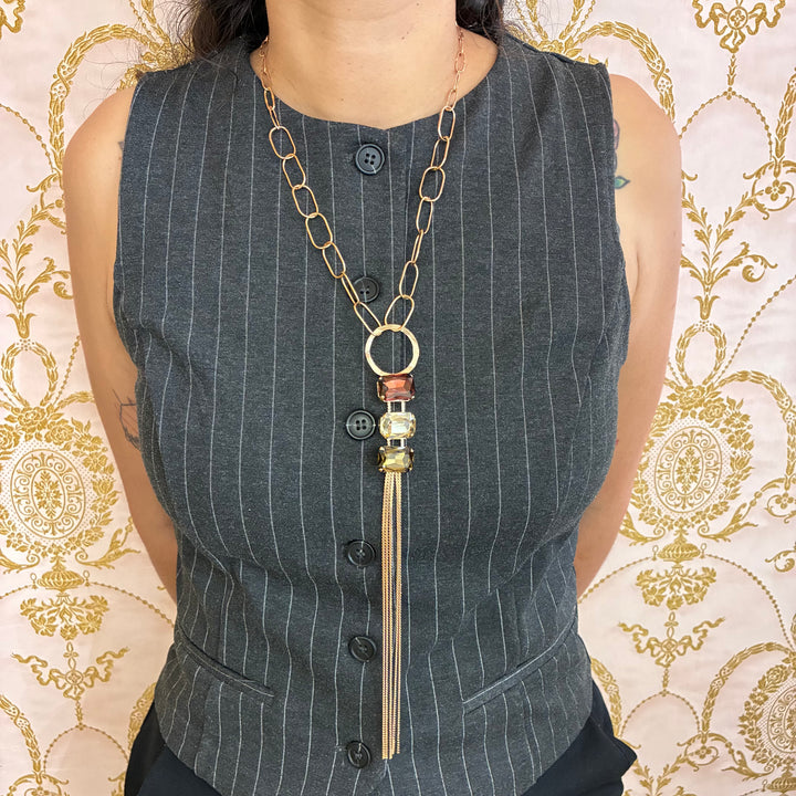 Handmade Rose gold Swarovski crystals set