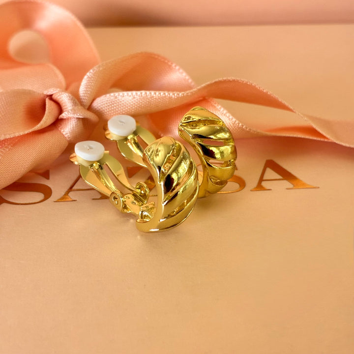 Plain clip on half hoops