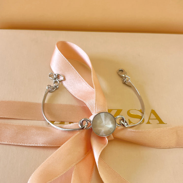 Nude Swarovski crystals set