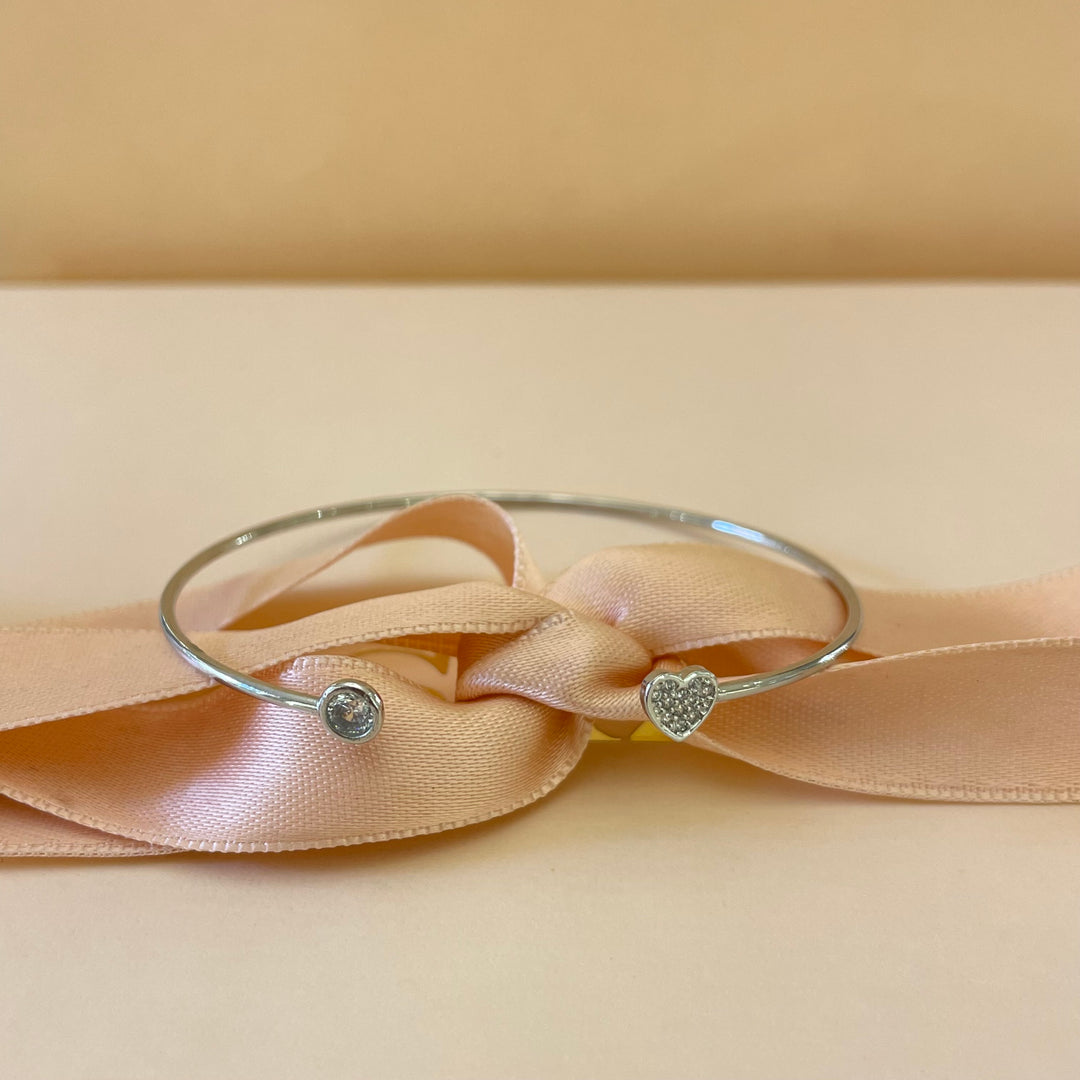 Heart bangle