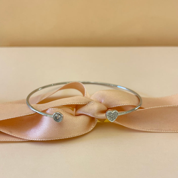 Heart bangle