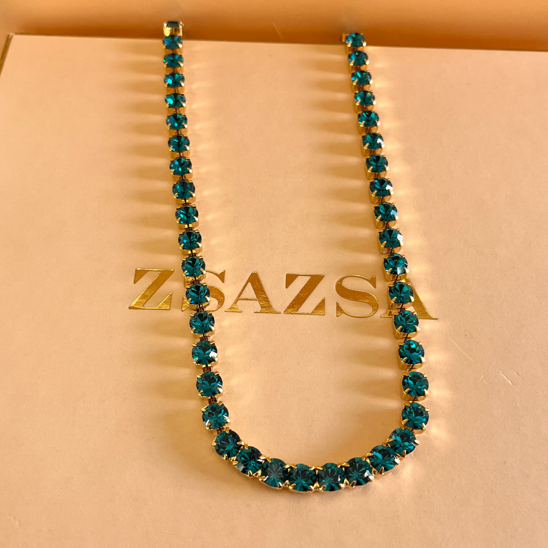 Verdemar preciosa crystals necklace