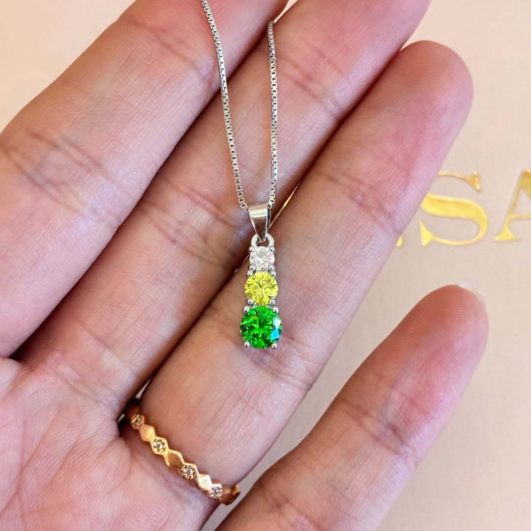 Green Trilogy Sterling silver set